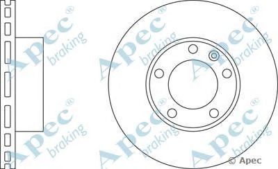 APEC BRAKING dsk2092 -  Тормозной диск